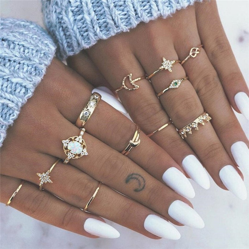 Deluxe Set of 8 to 12 Rings