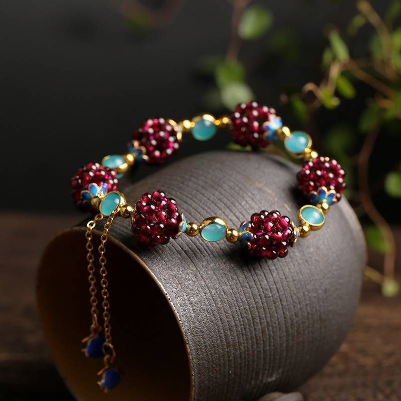 BerryStone - Slim Natural Bracelet