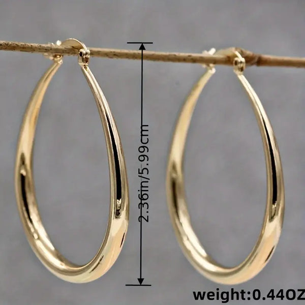 Chic Gold Earrings