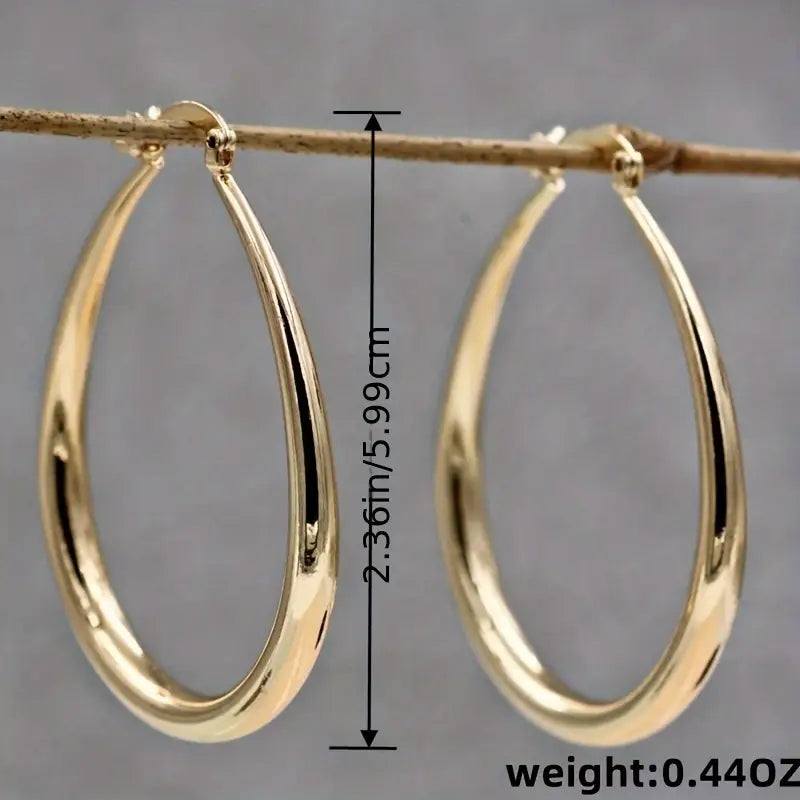 Chic Gold Earrings