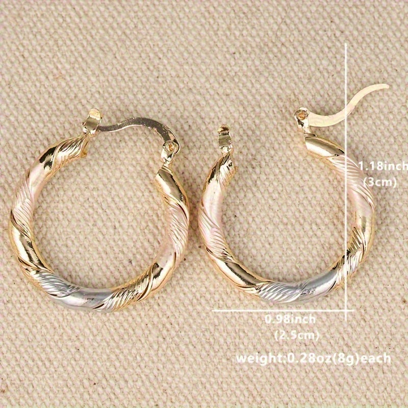Vintage-Inspired Circular Earrings