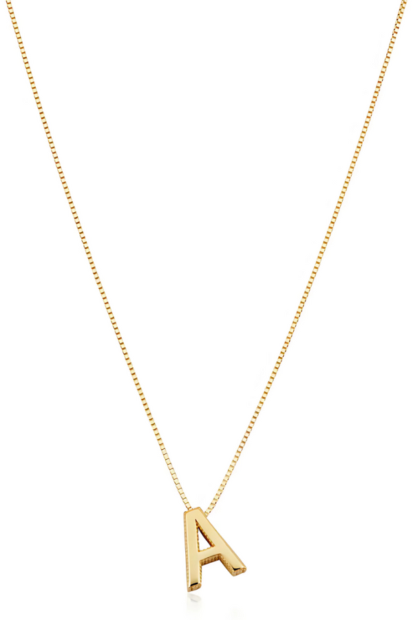 LoveNote - Personalized Gold Initial Necklace