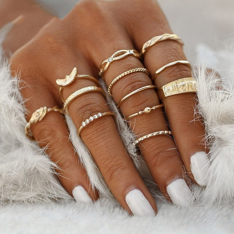 Deluxe Set of 8 to 12 Rings