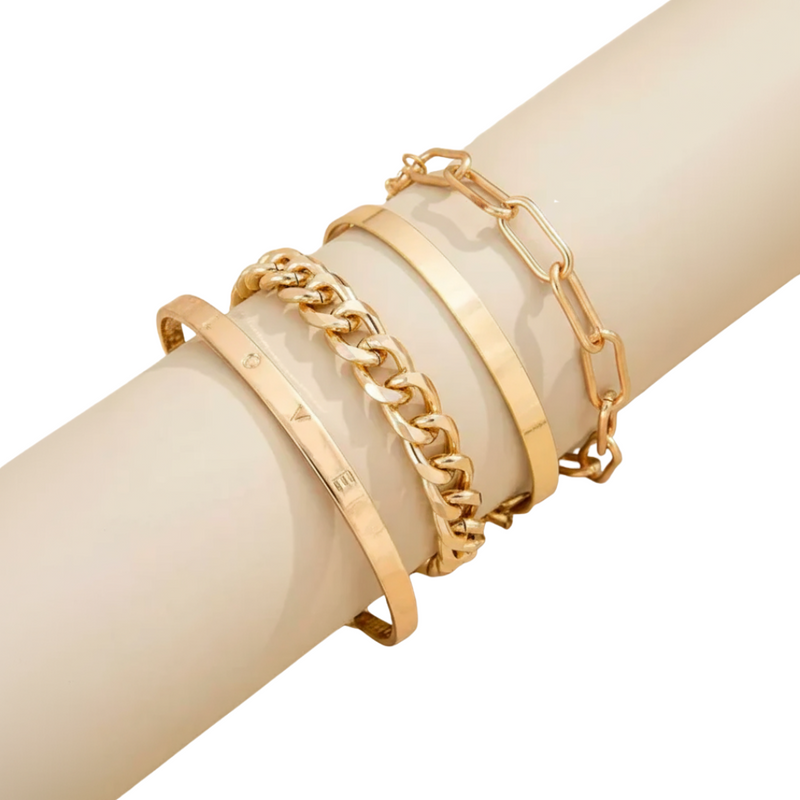 Elan - Gold Bracelet Collection