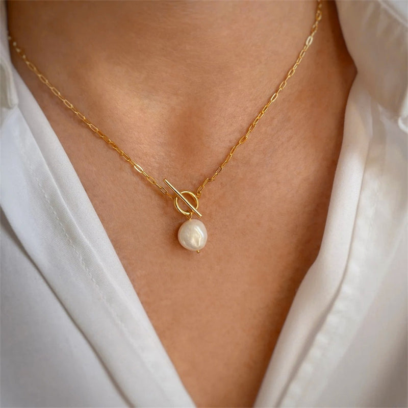 Natural Freshwater Pearl Necklace