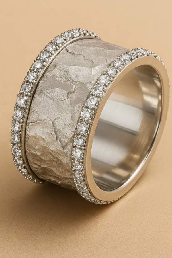 Lina - Classic Silver Ring for Women