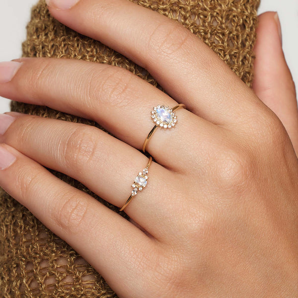 Muse - Moon-Inspired Gold Ring