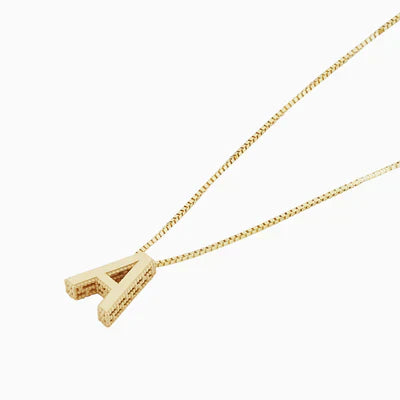 LoveNote - 18K Gold Initial Necklace