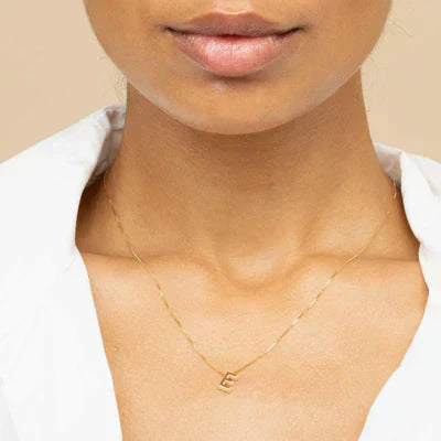 LoveNote - 18K Gold Initial Necklace