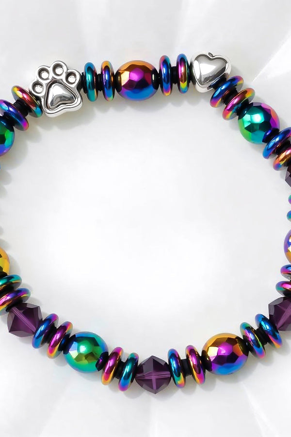Magnetic Bracelet with Paw Charm