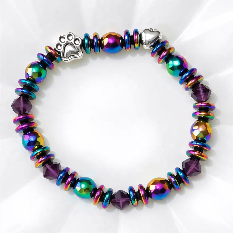Magnetic Bracelet with Paw Charm