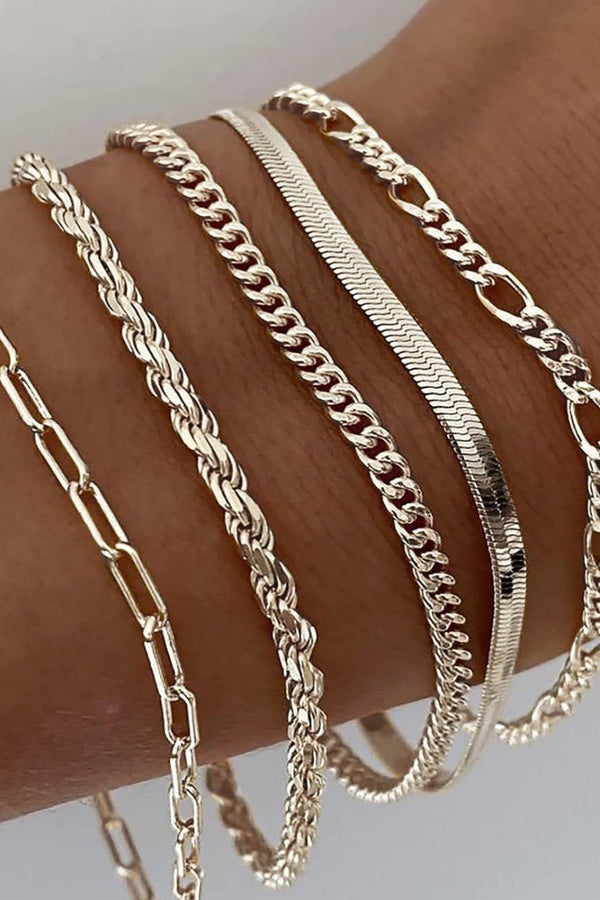 Ellis - 16K Gold Bracelet Collection