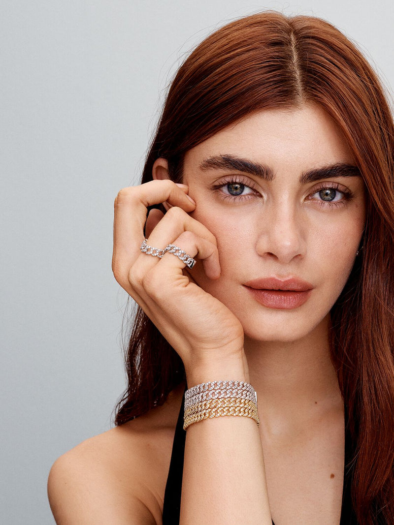 Cubo - 18K Gold Cube Bracelets