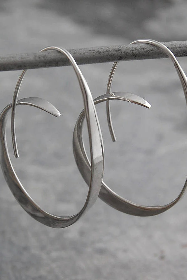 Twisted Spiral Earrings