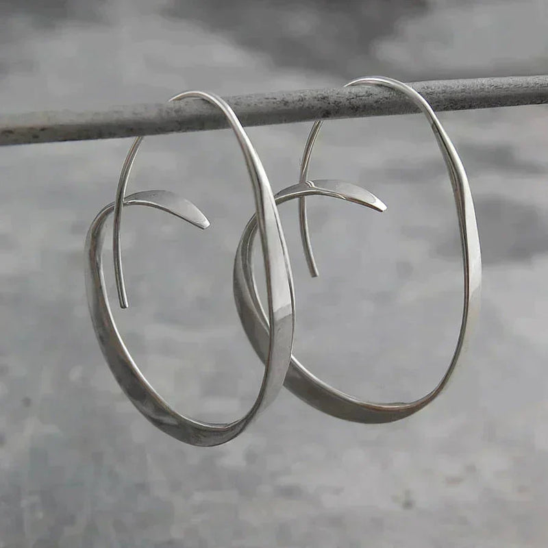 Delightful Spiral Design Earrings