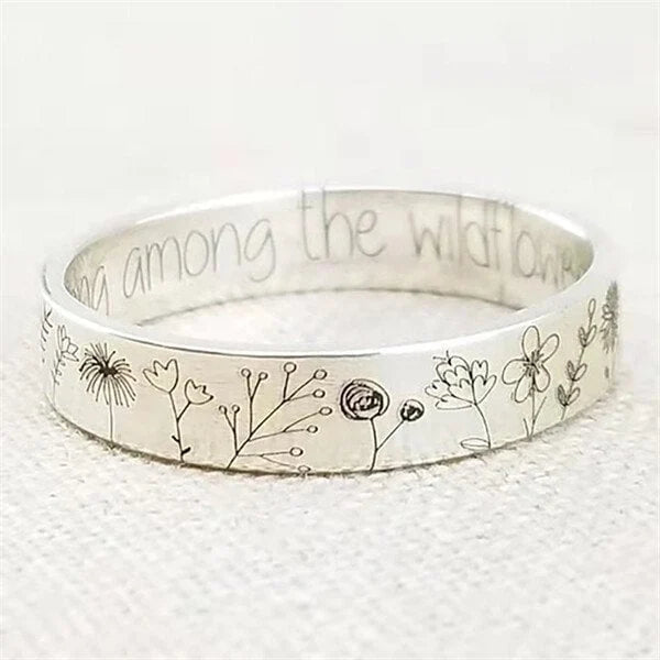 Wildflower Dandelion Ring