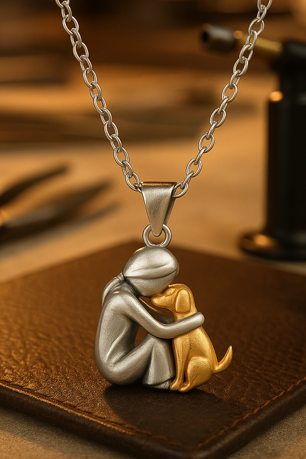 Embrace Pendant Necklace