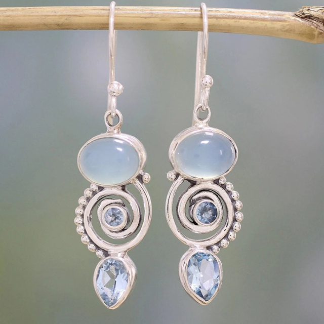 Classic Moonstone Earrings
