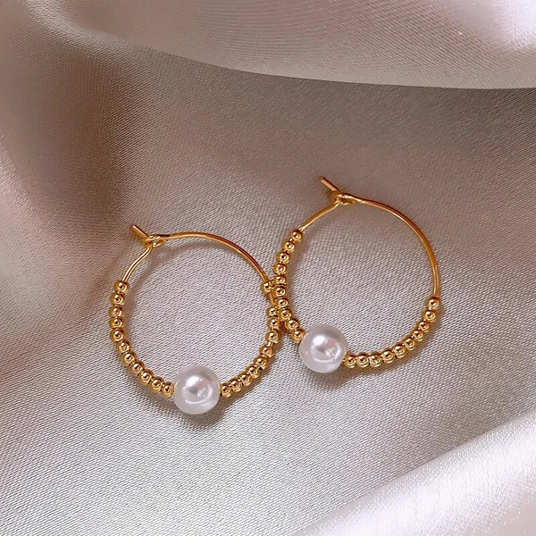 Chic Petite Pearl Earrings