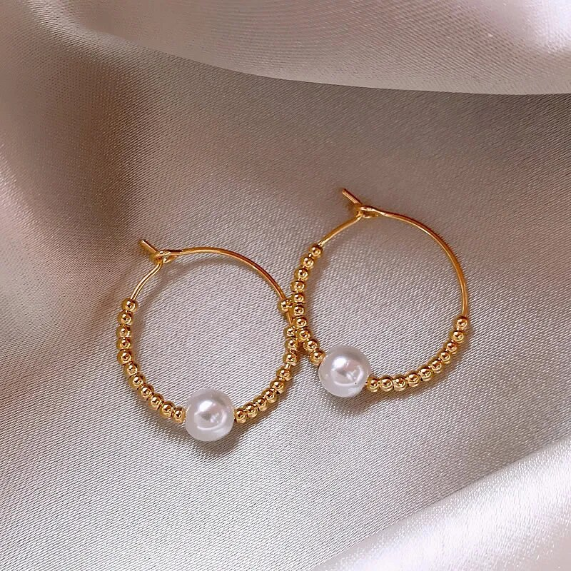 Chic Petite Pearl Earrings