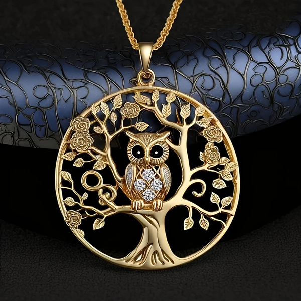 Tree of Life Gold Necklace