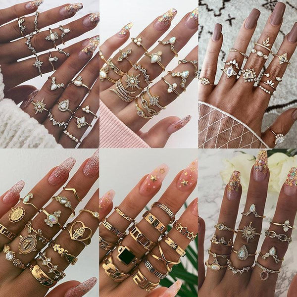 Deluxe Set of 8 to 12 Rings